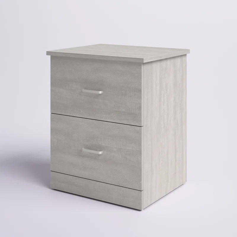 Allyannah 23.6" 2-Drawer Nightstand