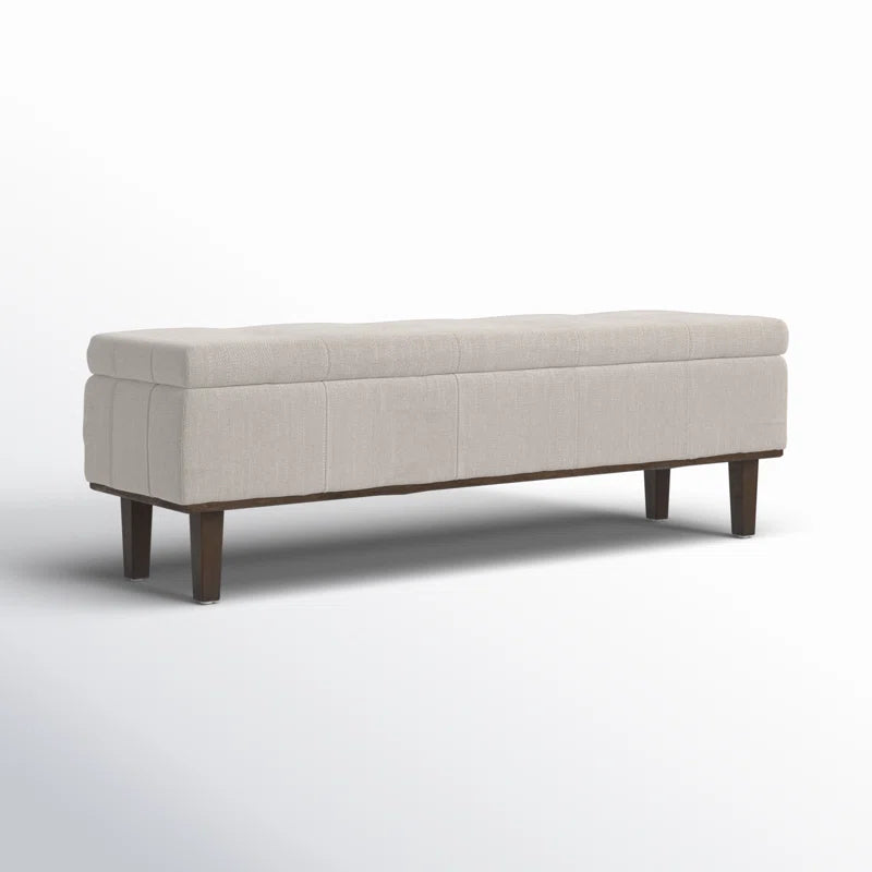 Colter Upholstered Flip Top Storage Bench