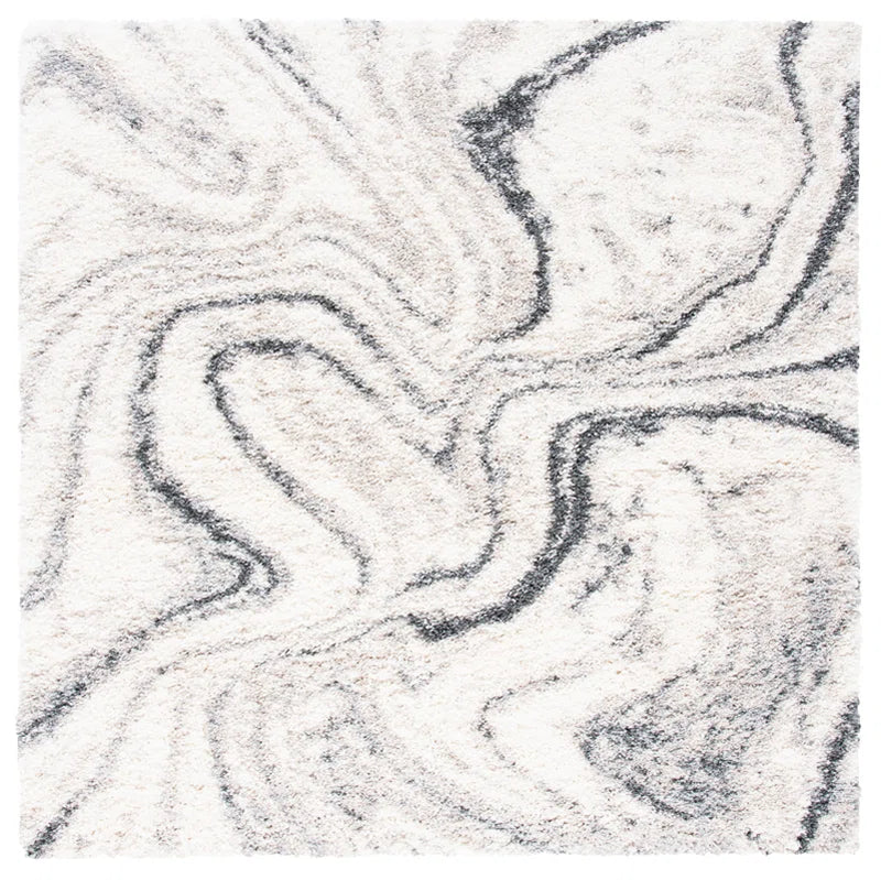 Speight Abstract Ivory/Gray Area Rug