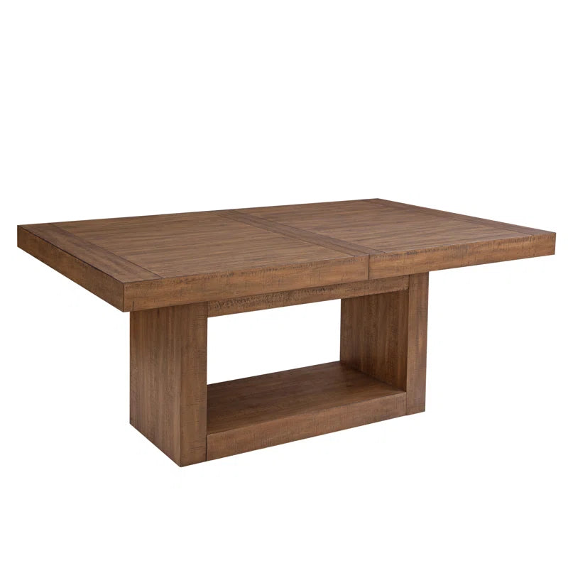 Kameah Extendable Solid Wood Base Dining Table