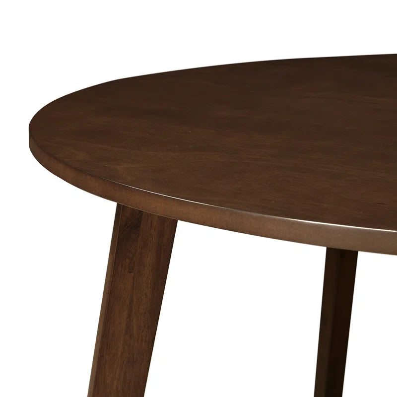 Aquin round Solid Wood Base Dining Table