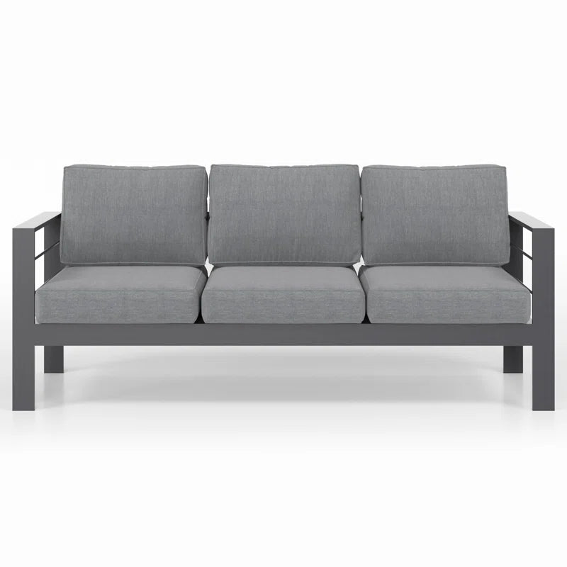 Brandtley Aluminum Patio Sofa