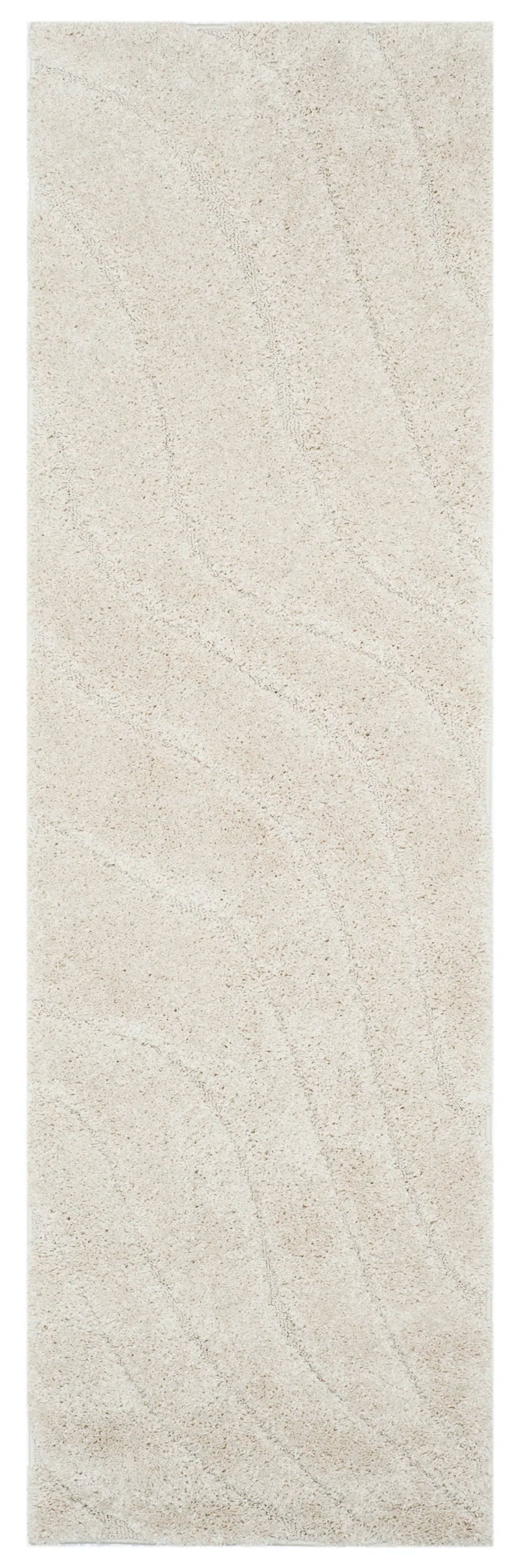 Ashal Abstract Cream Area Rug
