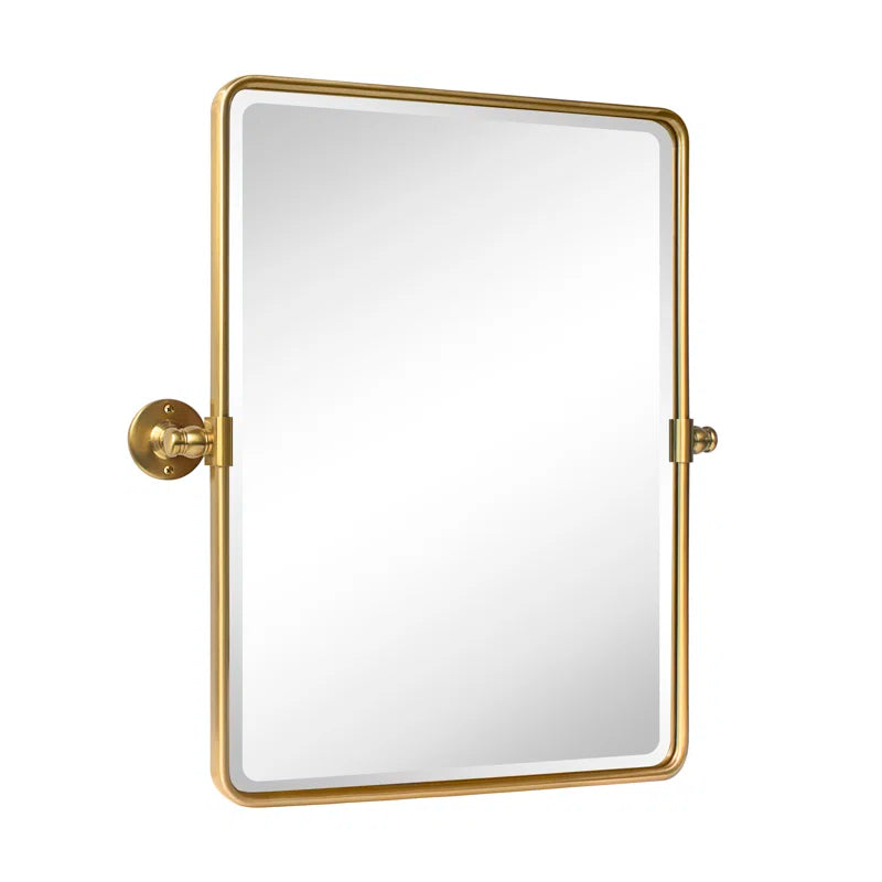 Woodvale Metal Framed Wall Mounted Bathroom / Vanity Mirror