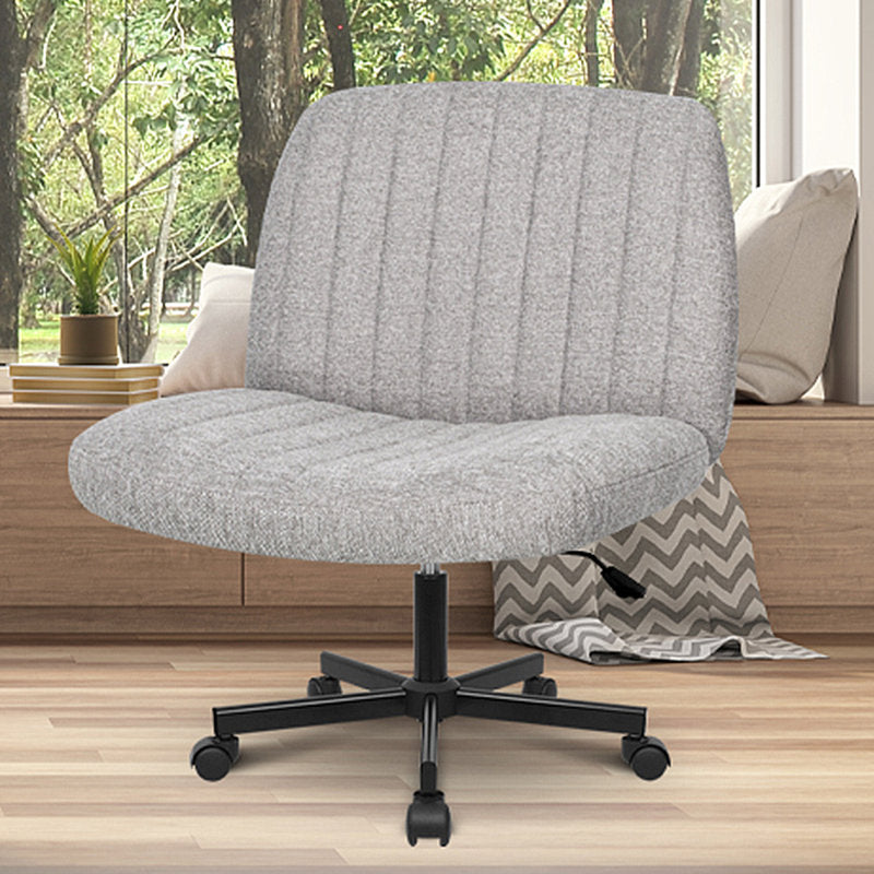 Keyri Criss Cross Office Desk Chair with Wheels