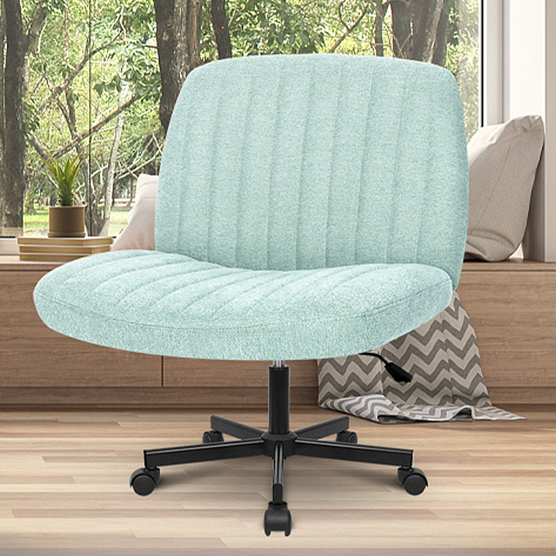 Keyri Criss Cross Office Desk Chair with Wheels