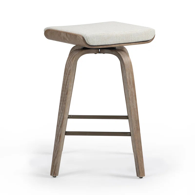 Magdiel Swivel Upholstered Counter Stool