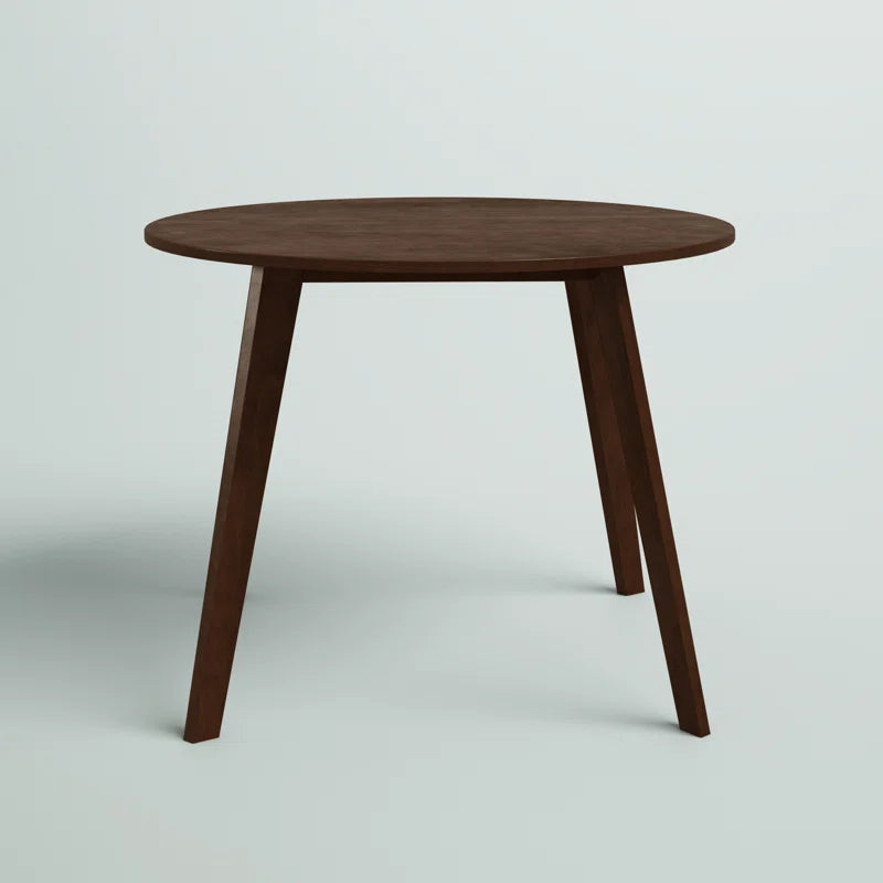 Aquin round Solid Wood Base Dining Table