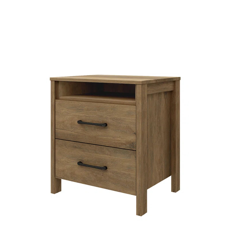 Allysyn 22.7" 2 Drawer Nightstand