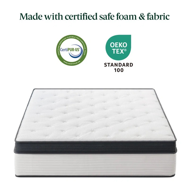 Wayfair Sleep 14" Plush Cooling Gel Hybrid Mattress