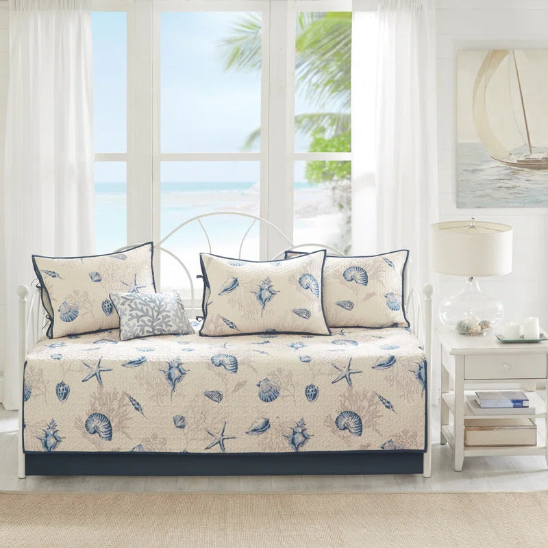 Bayside 6PC Reversible Printed Daybed Cover Set