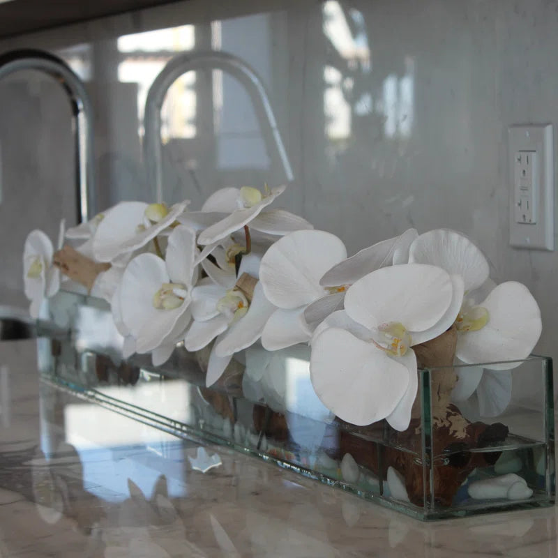 Silk Arrangement in Planter