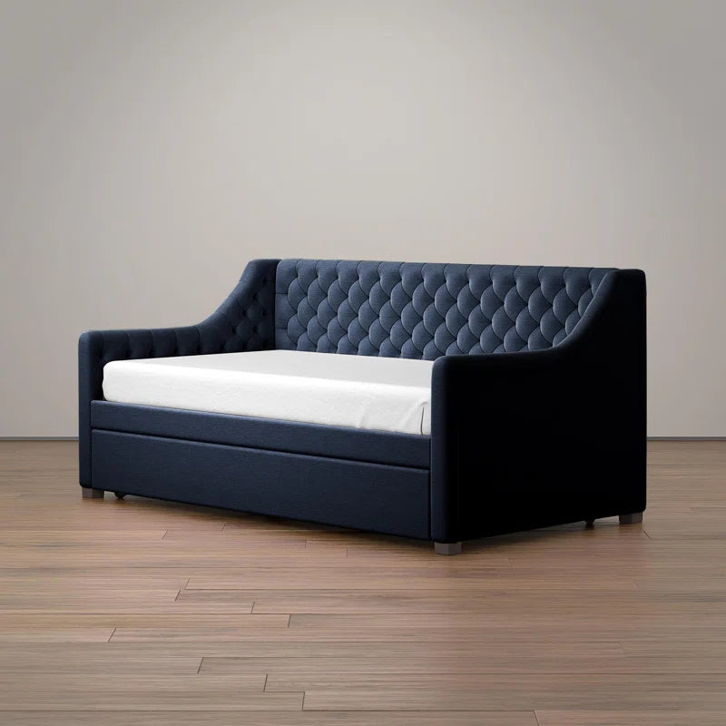 Monarch Hill Ambrosia Upholstered Daybed with Trundle