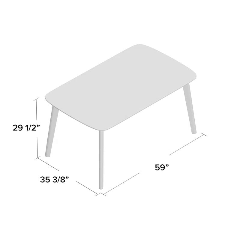 Klaudia 29.53" Dining Table,Dinning Table,Dining Room Table