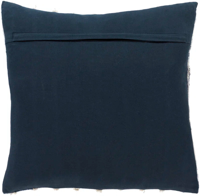 Ahnah Plaid Cotton Blend Reversible Throw Pillow