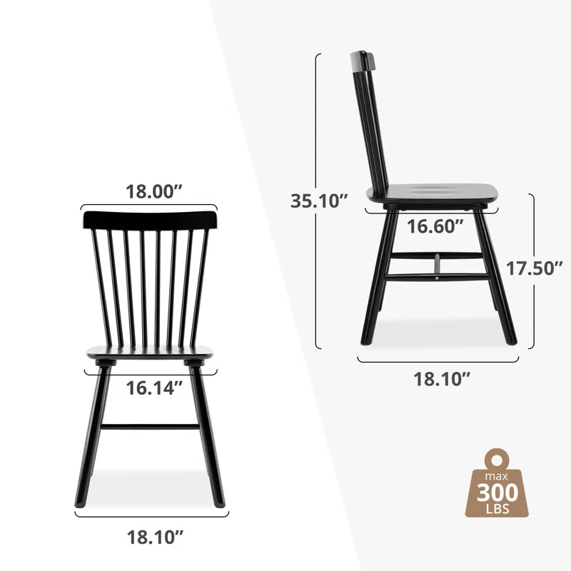 Chesley Solid Wood Side Chair