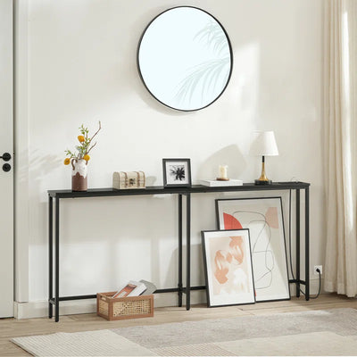 Castiglione Console Table Sofa Table with Power Outlet