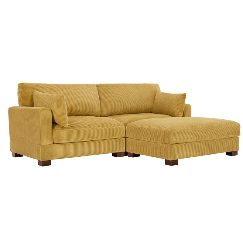 Maelina 3 - Piece Corduroy Sectional
