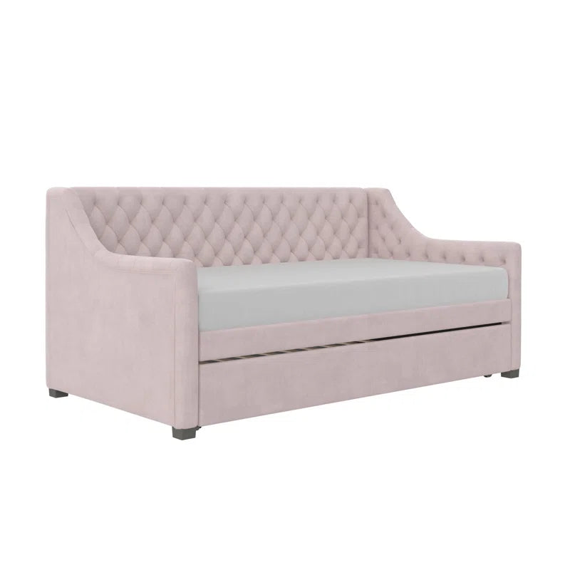 Monarch Hill Ambrosia Upholstered Daybed with Trundle