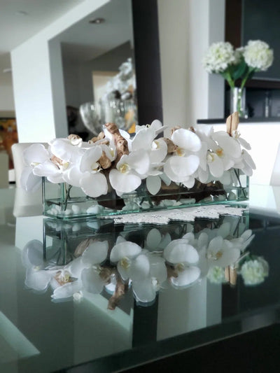 Silk Arrangement in Planter