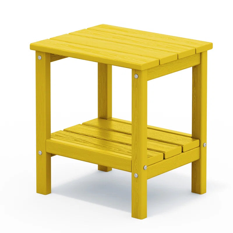 Wolak Double-Tier Patio Table Side Table