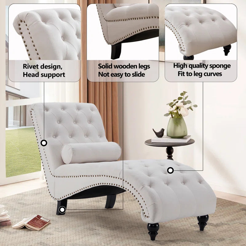Ameerat Upholstered Chaise Lounge