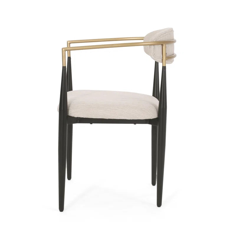 Nayalis Low Back Upholstered Dining Chairs