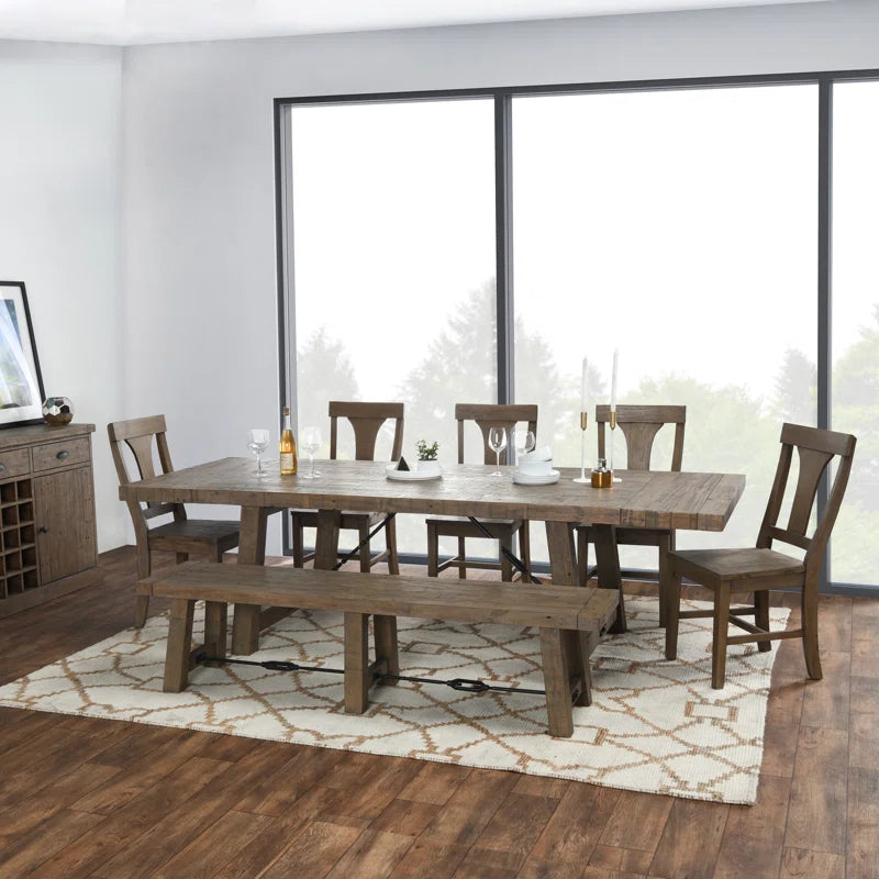 Edelen Solid Wood Bench