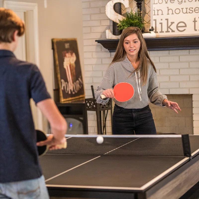 Hampton 3-In-1 Combination Table Includes Billiards, Table Tennis, & Dining Table