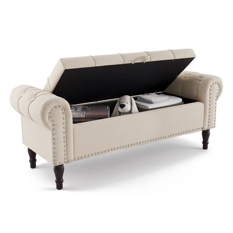 Dawsey Upholstered Storage Bench