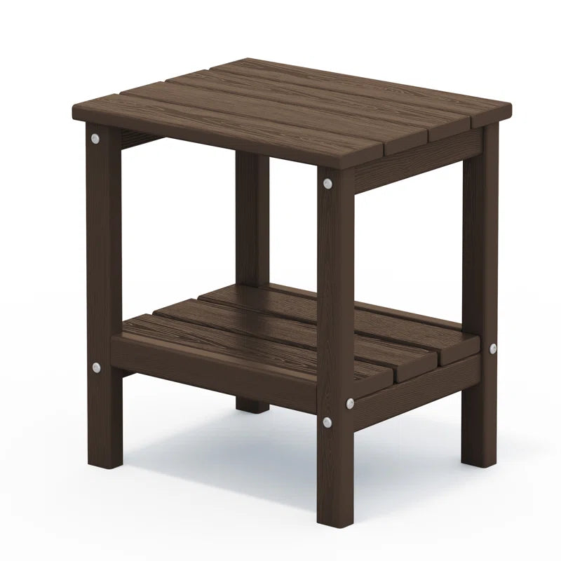 Wolak Double-Tier Patio Table Side Table