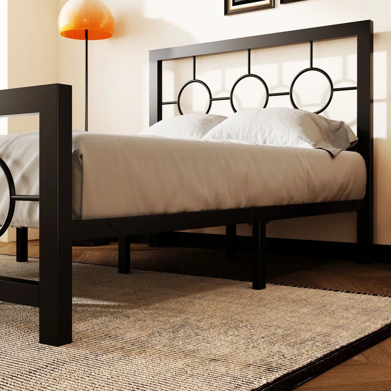 Bloneva Metal Open-Frame Bed