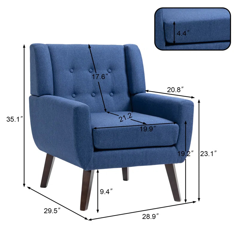 Jaqueze Upholstered Armchair