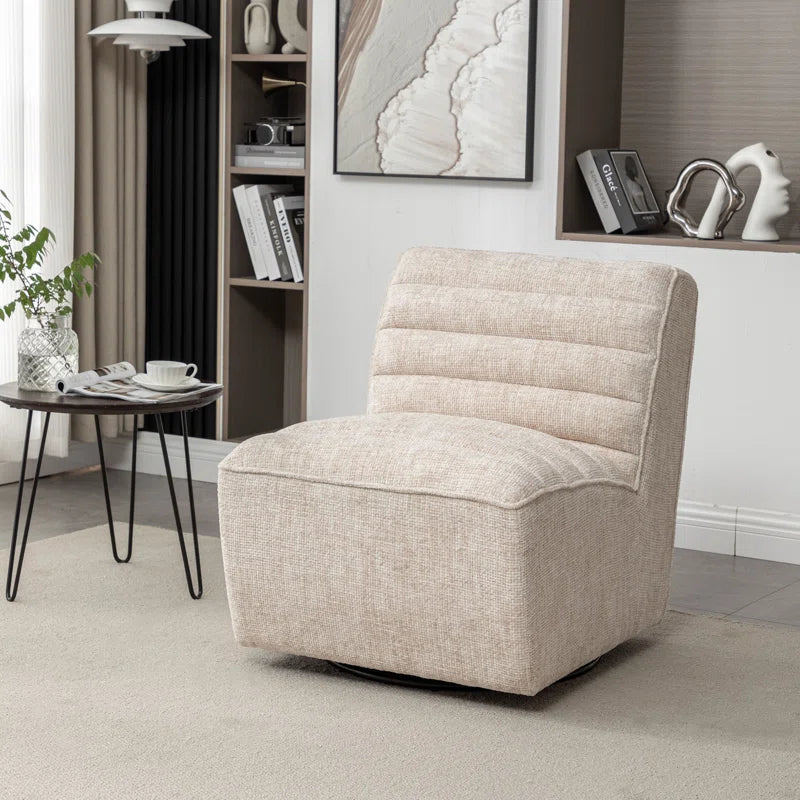 Tufted Swivel Chair