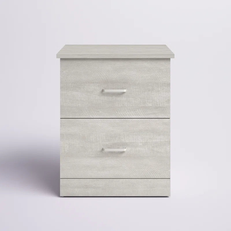Allyannah 23.6" 2-Drawer Nightstand