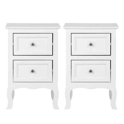 Authement 2 - Drawer End Table Storage Cabinet (Set of 2)