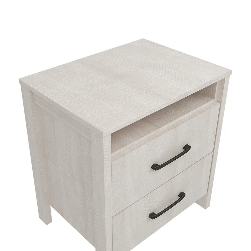 Allysyn 22.7" 2 Drawer Nightstand
