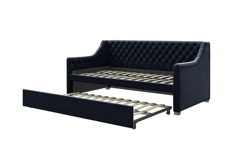 Monarch Hill Ambrosia Upholstered Daybed with Trundle