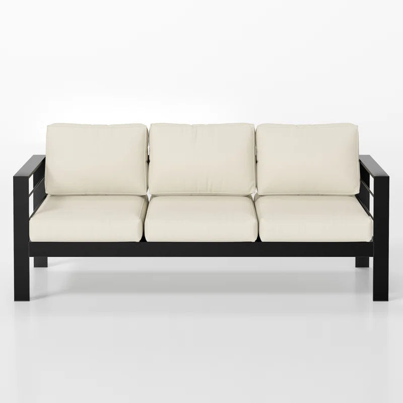 Brandtley Aluminum Patio Sofa