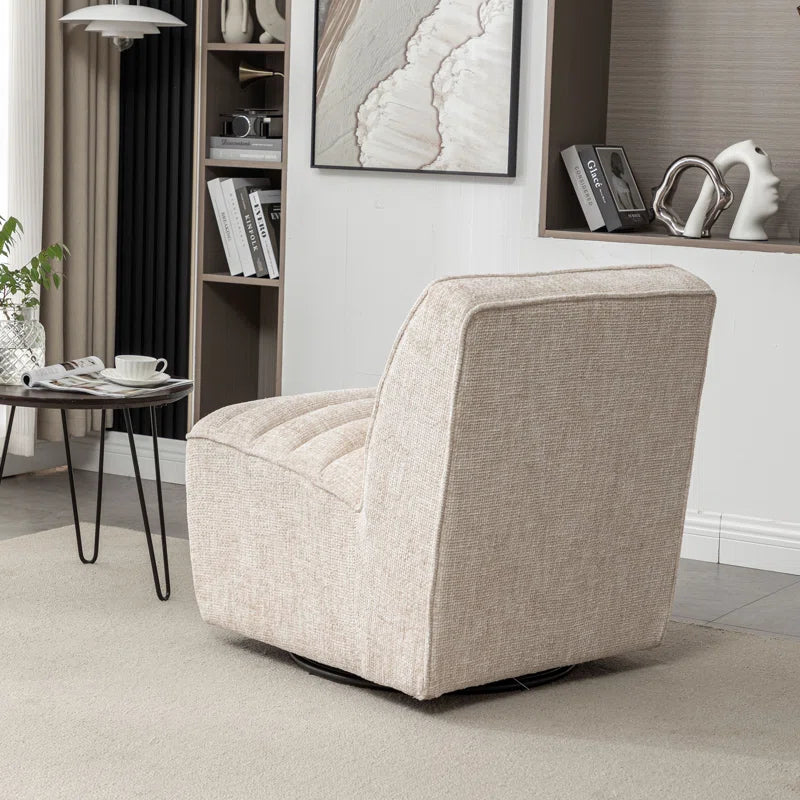 Tufted Swivel Chair