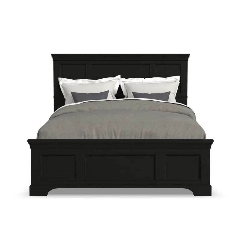 Auriel Solid Wood Standard Bed