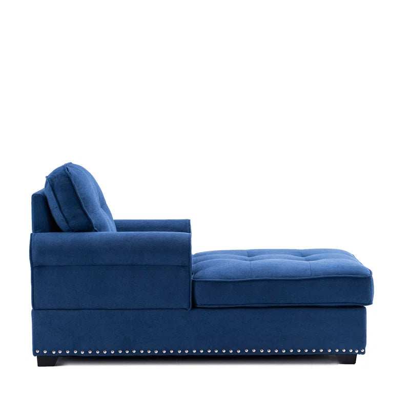 Kasper Upholstered Chaise Lounge