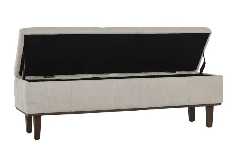 Colter Upholstered Flip Top Storage Bench